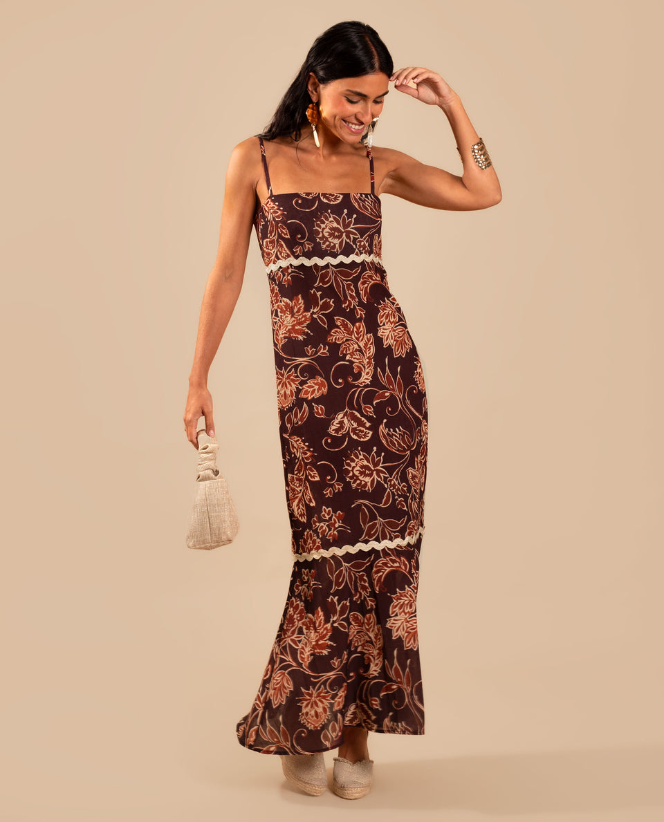 AURELIA - VESTIDO CON ESTAMPADO FLORAL