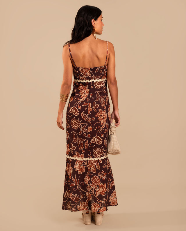 AURELIA - VESTIDO CON ESTAMPADO FLORAL