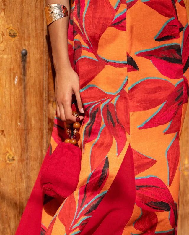 SABINA - VESTIDO LARGO ESTAMPADO
