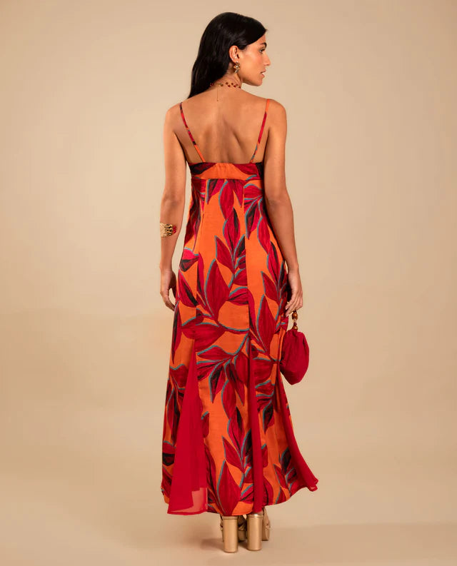 SABINA - VESTIDO LARGO ESTAMPADO